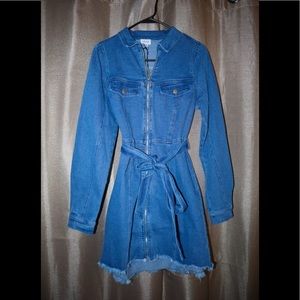 Denim Utility Dress